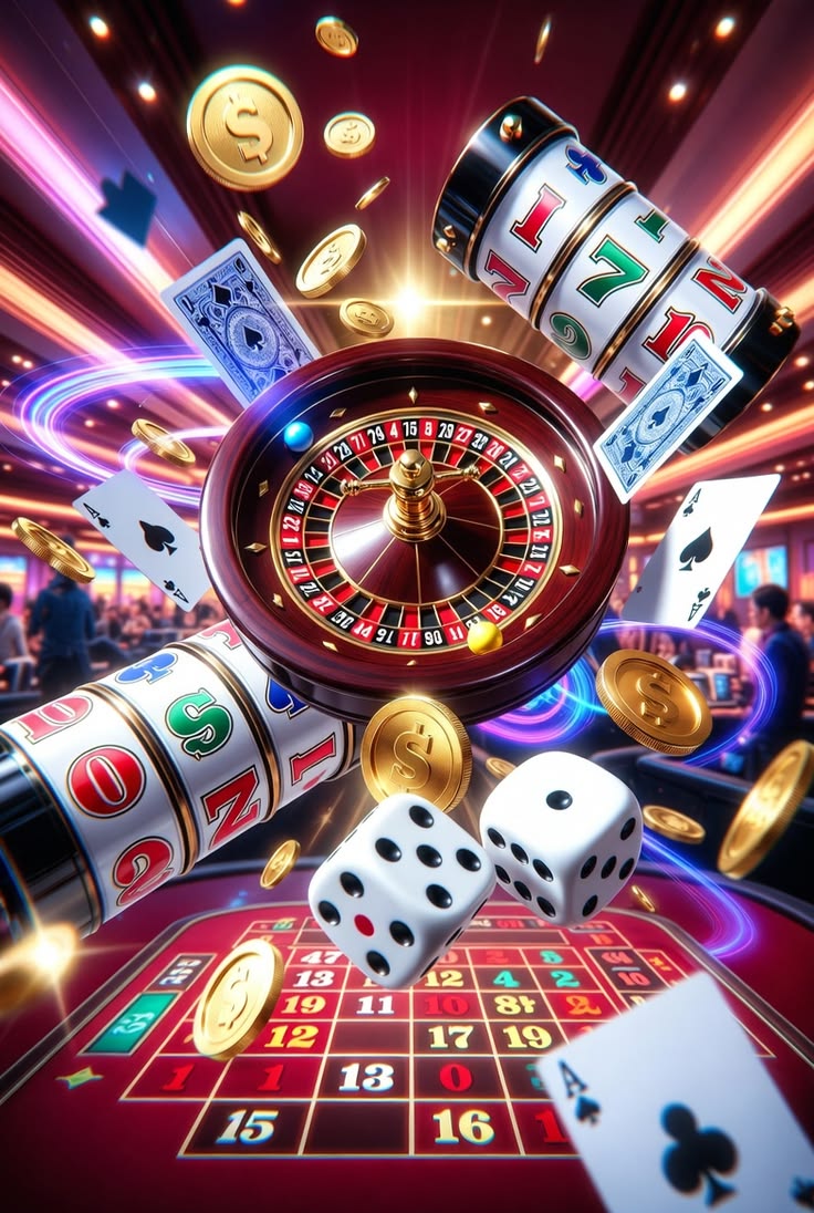 Sic Bo dice game table on tuan pencet with three dice and betting layout